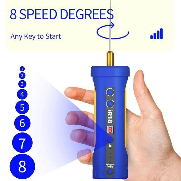 Electric Glue Remover Mechanic Ir18 With Eight Speed Settings For Efficient Use Mobile Phone Parts