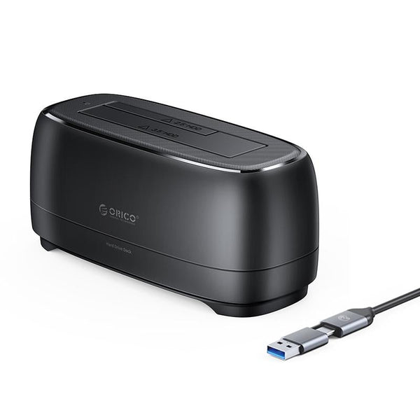 Single Bay Sata Drive Dock For 2.5 And 3.5 Inch Drives With Type C Connection Drive Enclosures & Docks