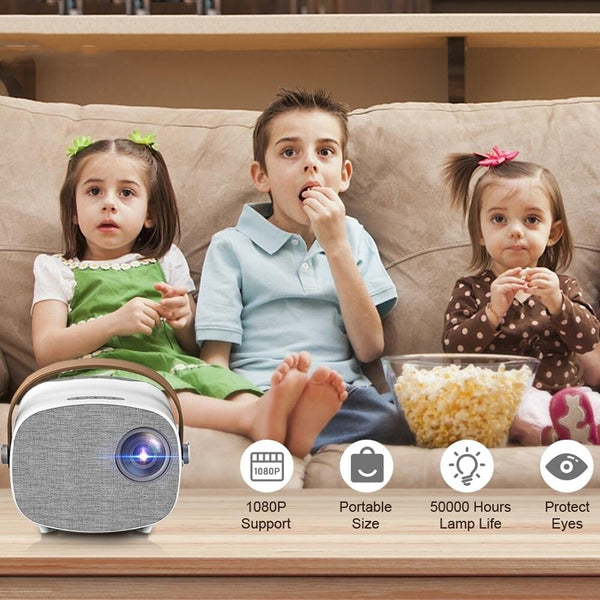 Mini Led Projector For Kids 1080P Resolution Projectors