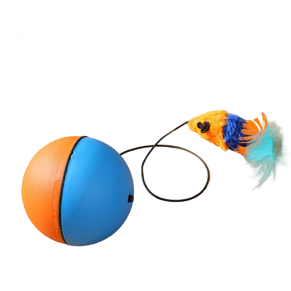Cat Toy Self Entertainment Energy Consumption Mouse Teaser Wand Exercise Electric Automatic Teasing Ball Supplies Cat Toys