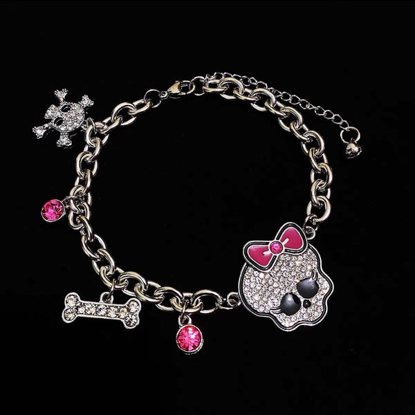 Ghost School Y2k Cool Girl Necklace & Bracelet Cute Decorative Jewellery Necklaces & Pendants