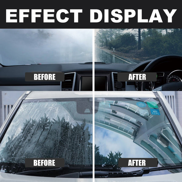 Powerful Cleaning Glass Oil Film Remover Front Windshield Cleaner Is A Stain For Windows Cleaning Waxing & Valeting