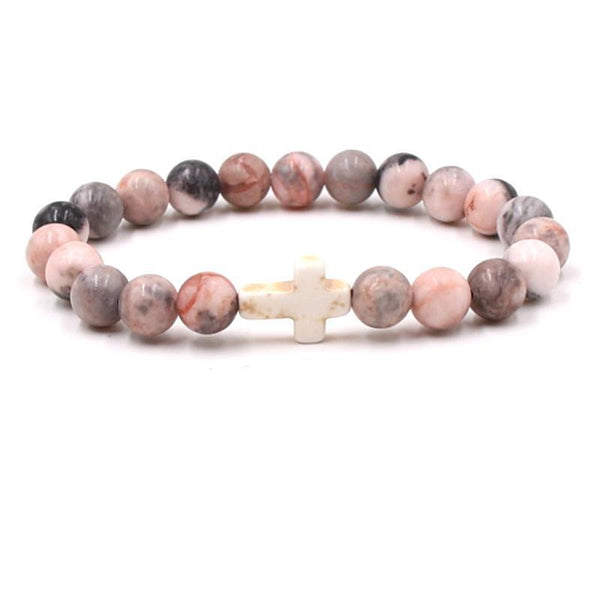 Fashion Bead Jewelry Cross Bracelet Bracelets