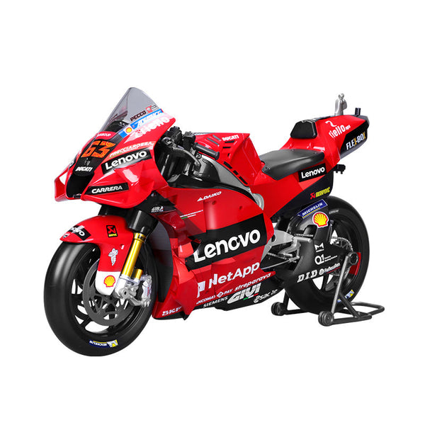 Meichi Figure 1:6 Ducati Grand Motorcycle Simulation Alloy Racing Ornament Toy Model Seasonal Decorations