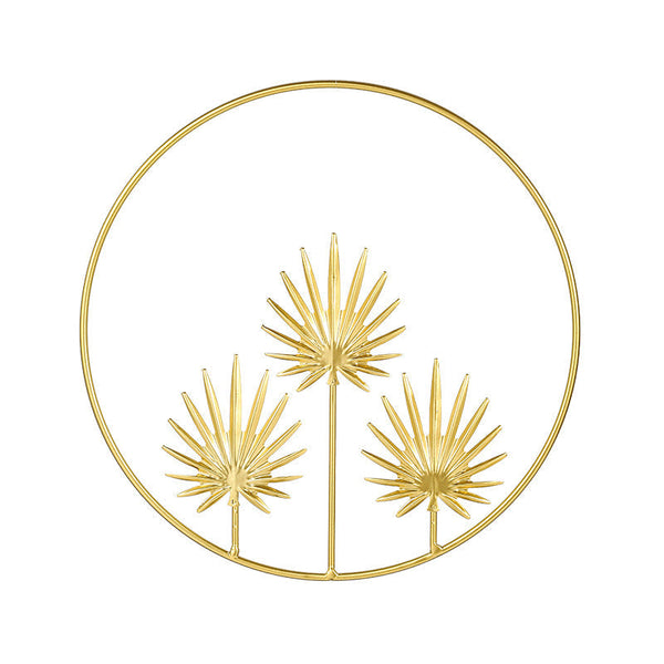 Nordic Style Luxury Metal Wall Hanging Decor For Living Room Bedroom Sofa Background Creative Art Wall Hangings