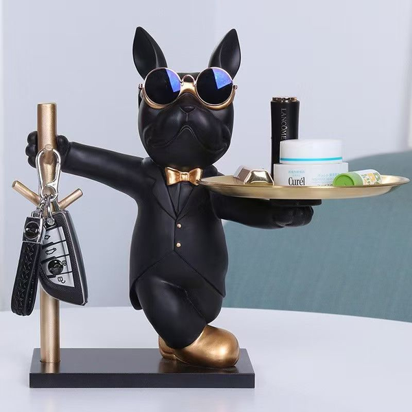 Hanging Key Dog Storage Ornament Home Decoration Entrance Shoe Cabinet Remote Control Box Handicrafts Gifts Figurines