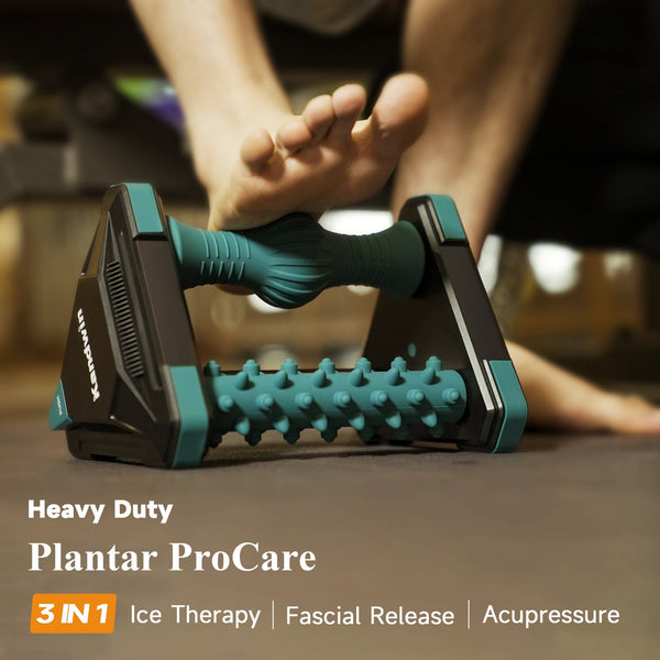 Foot Massager With Ice Compress To Relieve Plantar Fascia And Pain Three In One For Heel Massagers