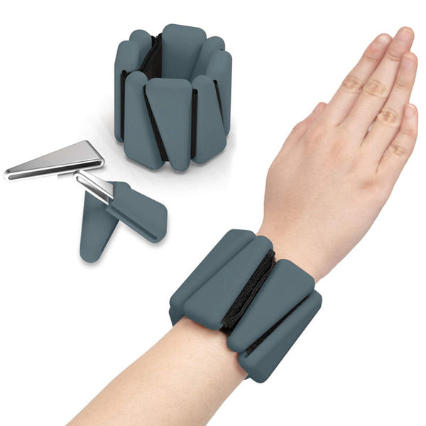 Ankle Weights Wrist 0.5Lb Each Adjustable Weighted Straps For Running Walking Fitness Yoga Workout Wrist & Ankle Weights
