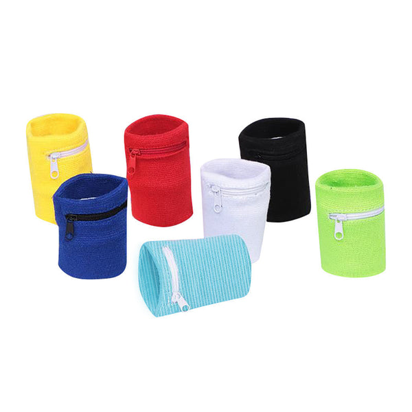 Zipper Wrist Wallet Key Coin Bag Sports Pouch Running Fitness Stylish Wristband Wallets