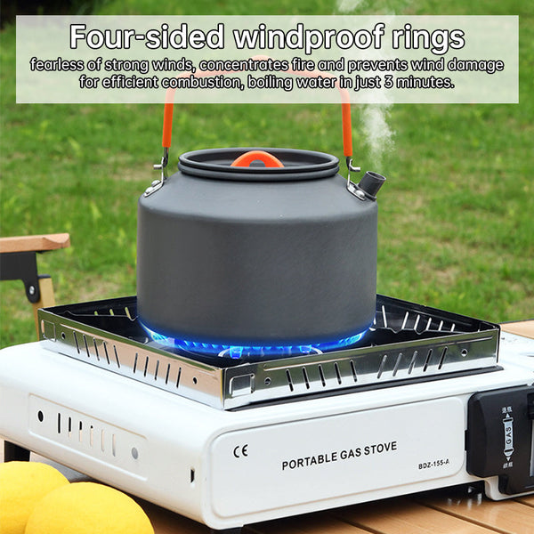 Gas Camping Stove 2.2Kw Outdoor Cooker With Full Kit (Pot Stand & Carry Case) Camping Stoves