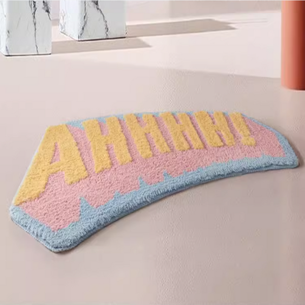 Special Curved Water Absorbing Floor Mat For Shower Room Bathroom Bathtub Non Slip Foot Household Entrance Door Bath Mats Rugs & Toilet Covers