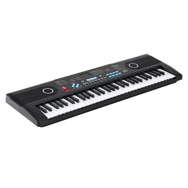 Alpha 61 Key Digital Piano Keyboard Electric Kids Gift Black Electronic Keyboards