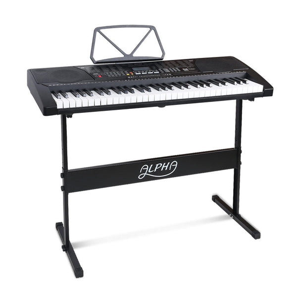 61 Key Electronic Piano Keyboard With Stand Lighted Keys Musical Instrument Electronic Keyboards