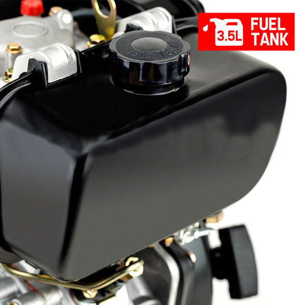 Baumr Ag Baumr Ag 7Hp Diesel Stationary Engine 4 Stroke Ohv Horizontal Shaft Motor Multi Purpose Power Tool Engines