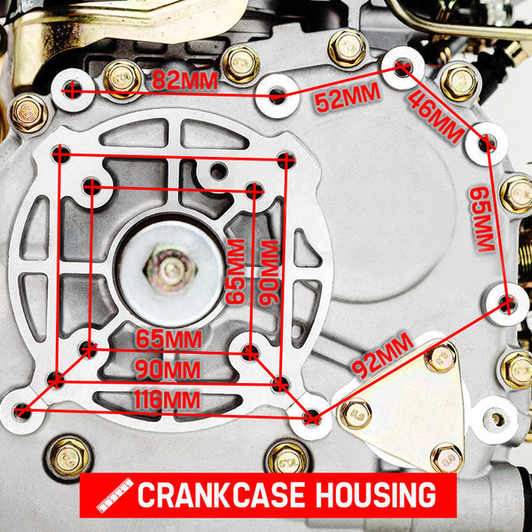 Baumr Ag Baumr Ag 7Hp Diesel Stationary Engine 4 Stroke Ohv Horizontal Shaft Motor Multi Purpose Power Tool Engines