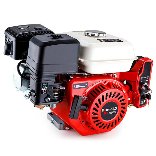 Baumr Ag 6.5Hp Petrol Engine Stationary Motor Ohv Horizontal Shaft Electric Start Recoil Multi Purpose Power Tool Engines