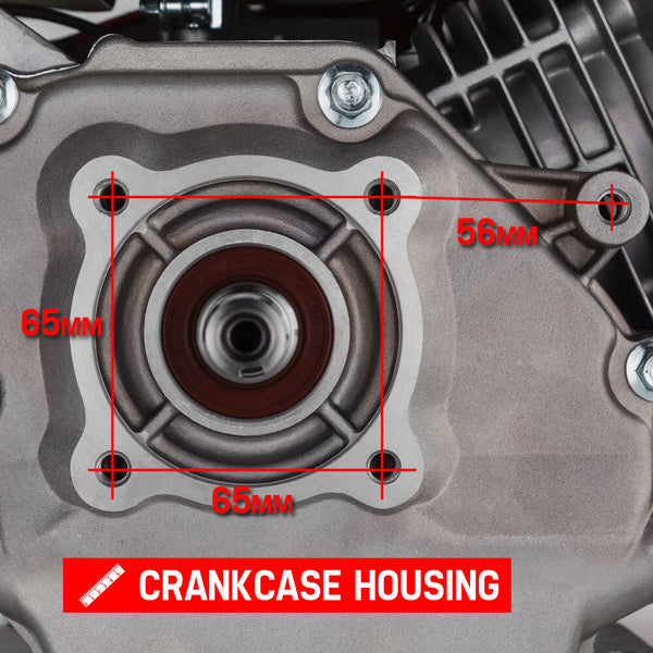 Baumr Ag Baumr Ag 6.5Hp Petrol Stationary Engine Motor 4 Stroke Ohv Horizontal Shaft Recoil Start Multi Purpose Power Tool Engines