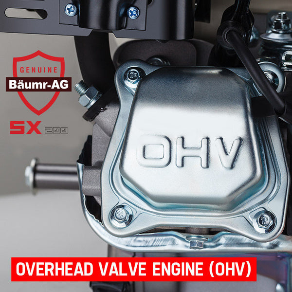 Baumr Ag 6.5Hp Petrol Stationary Engine Motor 4 Stroke Ohv Horizontal Shaft Recoil Start Multi Purpose Power Tool Engines