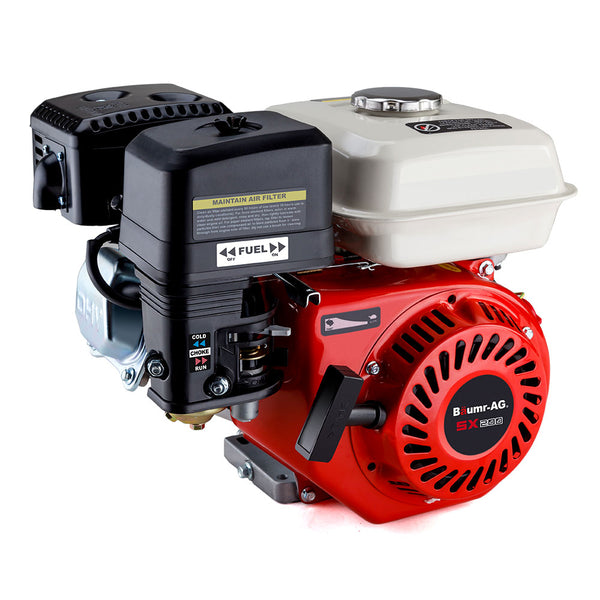 Baumr Ag 6.5Hp Petrol Stationary Engine Motor 4 Stroke Ohv Horizontal Shaft Recoil Start Multi Purpose Power Tool Engines