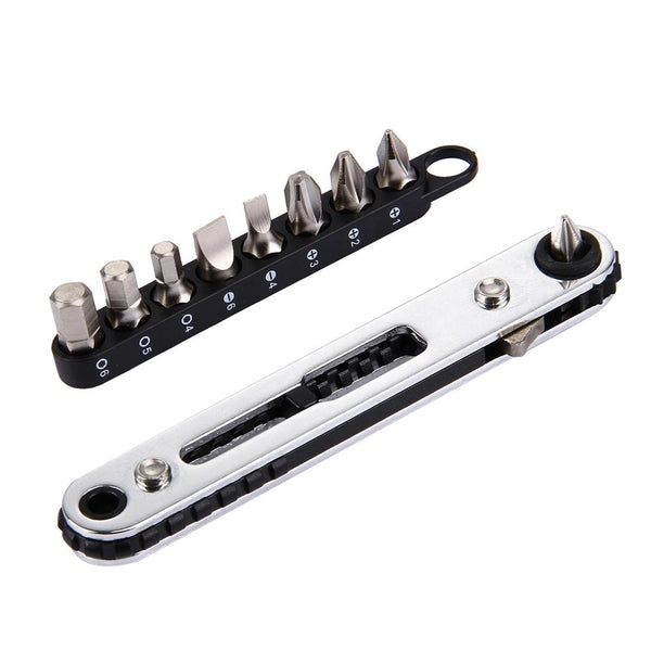 9 In 1 Thin Ratchet Wrench Set For Narrow Spaces And Versatile Applications Wrench Sets
