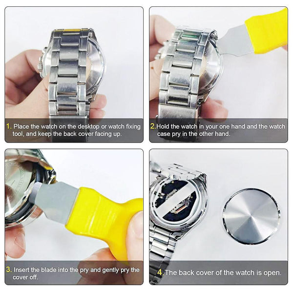 Two In One Watch Repair Tool With Case Opener And Knife Tools & Repair Kits