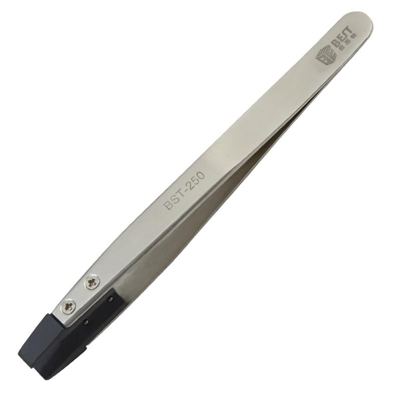 Stainless Steel Anti Static Tweezer Best Bst 250 For Precision Handling Electronics Tweezers