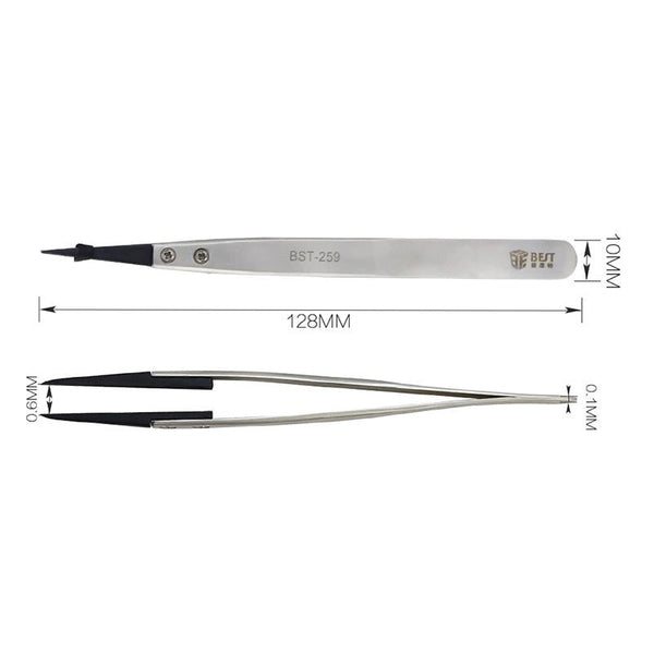 Stainless Steel Anti Static Tweezer Bst 259 Other Hand Tools
