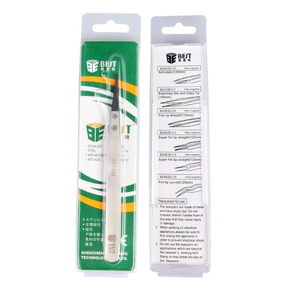 Stainless Steel Anti Static Tweezer Bst 259 Other Hand Tools