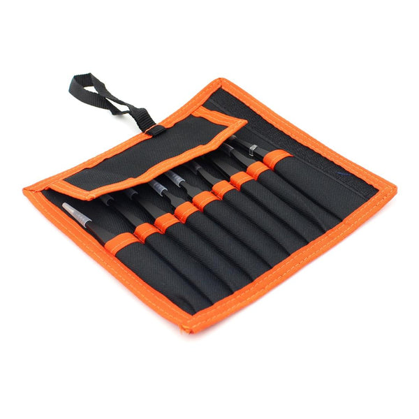 9 Piece Anti Static Precision Tweezers Set With Carrying Bag For Electronics Repair Electronics Tweezers