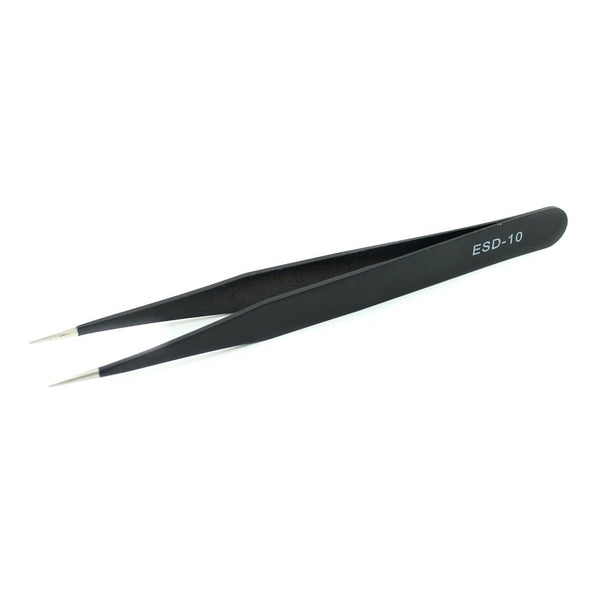 9 Piece Anti Static Precision Tweezers Set With Carrying Bag For Electronics Repair Electronics Tweezers