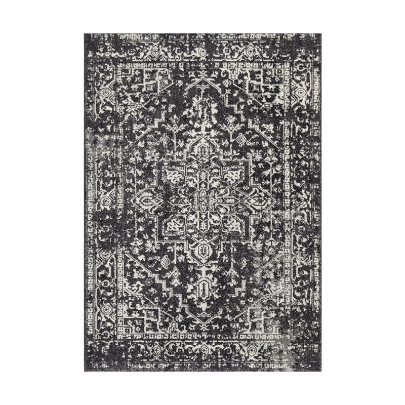 Rug Culture Evoke 253 Charcoal By Rectangle Rugs