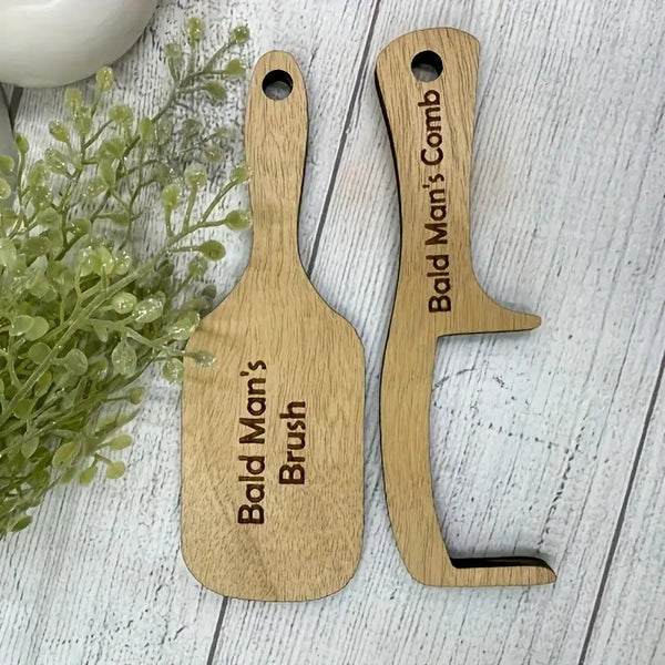 Bald Man Comb Crafts April Fool's Day Funny Gift Novelty