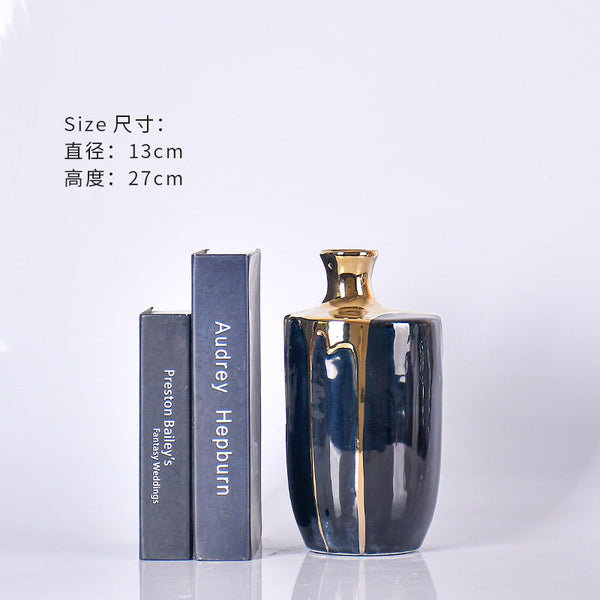 Creative Ceramic Vase For Modern Living Room Dry Flower Arrangement Decorative Piece Tv Cabinet Dining Table And Entrance Hall Vases