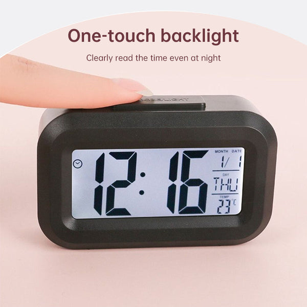 Household Digital Led Alarm Clock Battery Powered Multi Functional For Bedroom Bedside & Room Table Ideal Home Decor Alarm Clocks & Clock Radios
