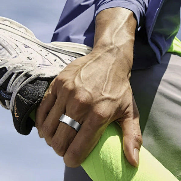 Veile Studios 2025 New! Xiaomi Smart Ring For Men & Women. Tracks Heart Rate Blood Oxygen Sleep. 5Atm Waterproof Fitness Tracker Rings