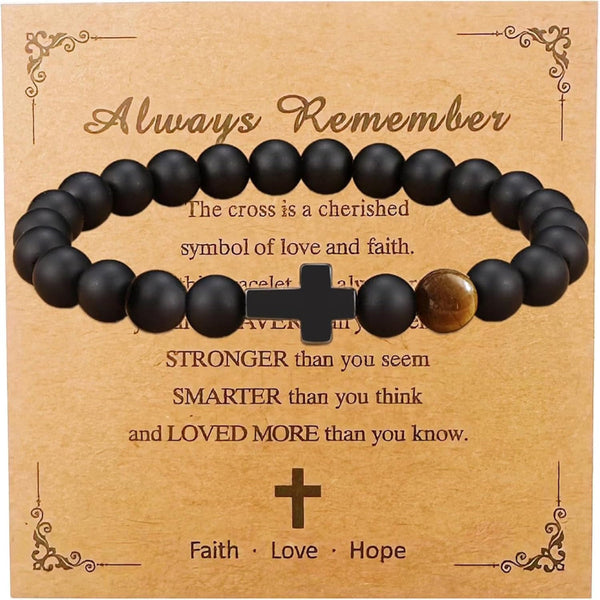 Fashion Bead Jewelry Cross Bracelet Bracelets