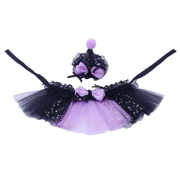 Little Pet Halloween Party Dress Up Supplies Guinea Pig Lizard Rabbit Hat Climbing Kuromi Puffy Skirt Dog Clothing & Shoes