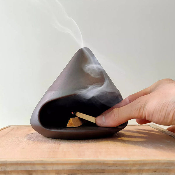 Handcrafted Ceramic Palo Santo And Sage Holder Practical Incense Burner Scent Stand For Home Decor Candle Holders & Accessories