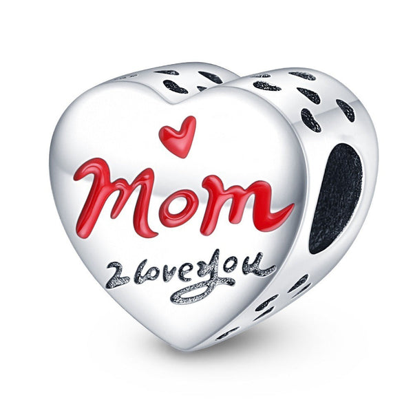 Veile Studios Mother's Day Heart Shaped Pendant For Birthday Gift Diy Jewelry Accessories Necklaces & Pendants