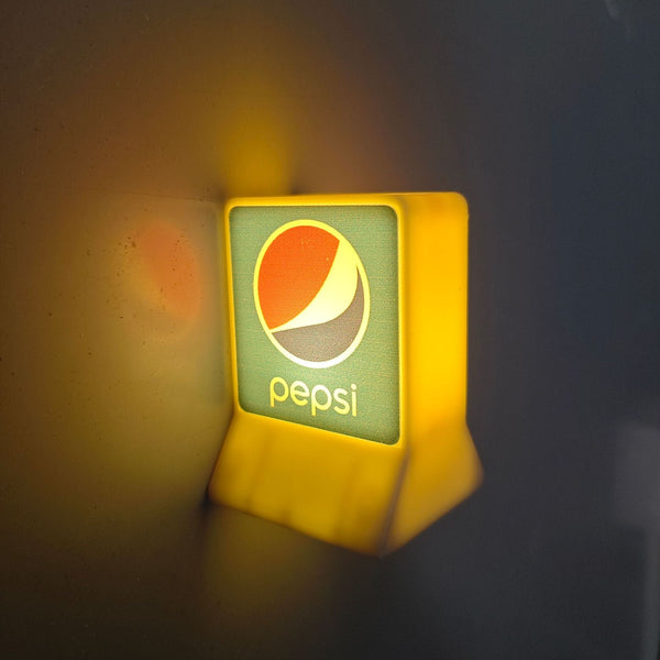 Creative Beverage Magnetic Fridge Sticker Mini Decor 3D Stereo Light Up Sign Refrigerator Magnets