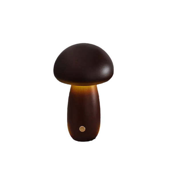 Mushroom Lamp Led Charging Night Light Creative Desk Bedroom Minimalist Touch Switch Ambient Gift Night Lights