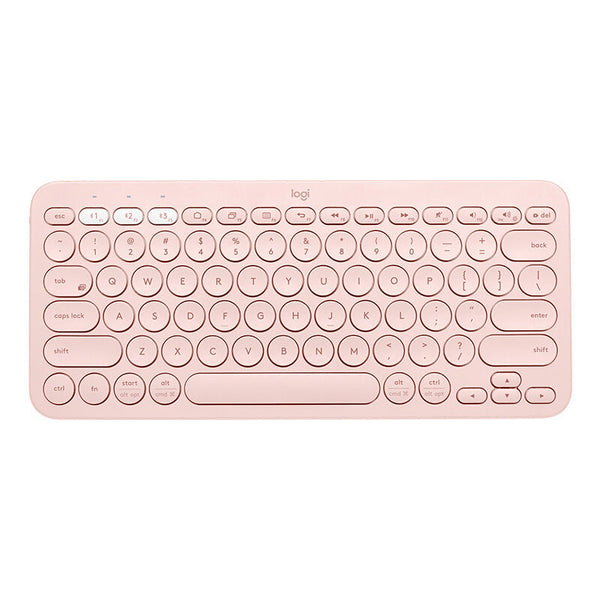 Logitech K380 Mini Bluetooth Wireless Keyboard Tablet Phone Pebble2+K390 Set Keyboards