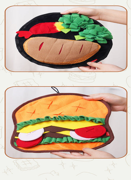 Dog Sniffing Mat Hidden Food Blanket Pet Toy Dog Snuffle Mats