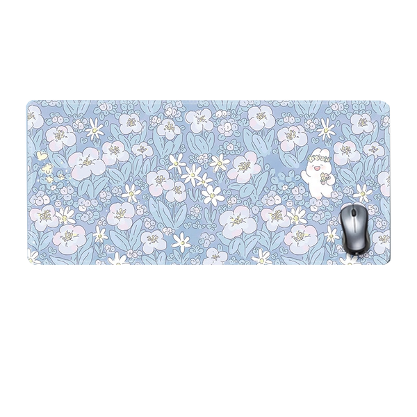 Floral Large Mousepad Kawaii Desk Pad Home Office Mouse Pads & Wrist Rests