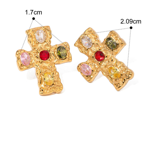 Jewelry Niche High End Made Of Titanium Steel Earrings