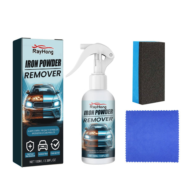 Iron Powder Remover Car Paint Tire Rust Cleaning Agent Decontamination Removal Renovation Cleaning Products