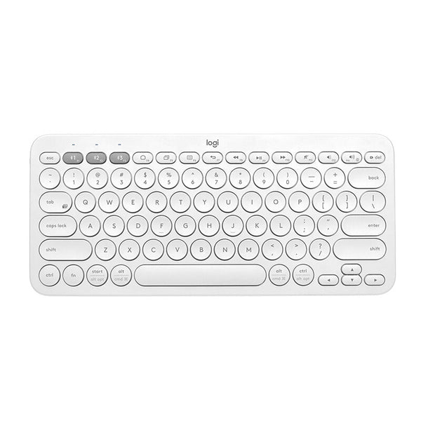 Logitech K380 Mini Bluetooth Wireless Keyboard Tablet Phone Pebble2+K390 Set Keyboards