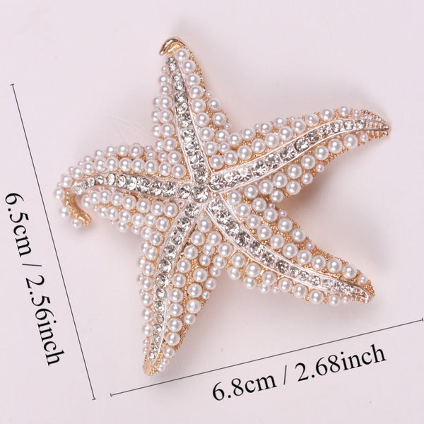 Veile Studios Five Pointed Star Personalised Brooch Jewelry Clothing Accessories Brooches