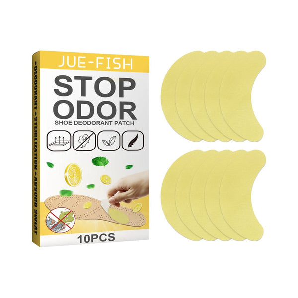 Deodorant Stickers For Shoes Fresh Remove Odor And Prevent Foot Sweat Sports Smelly Insole Shoe Care Kits