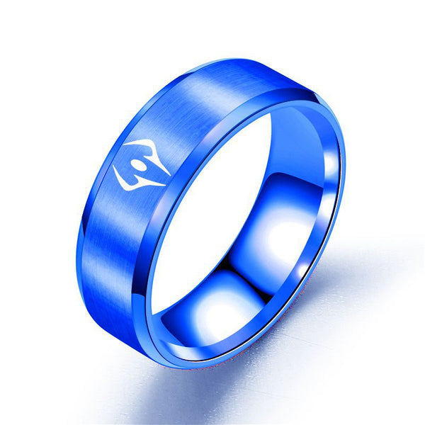 Curse King Cos Stainless Steel Ring Two Faced Sukuna Impression Jujutsu Kaisen Jewelry Yuji Itadori Anime Rings